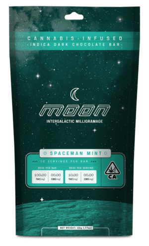 Moon Chocolate Bars Spaceman Mints